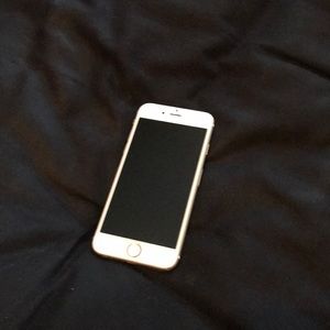 White gold iphone 6 128 gb unlocked AT&T